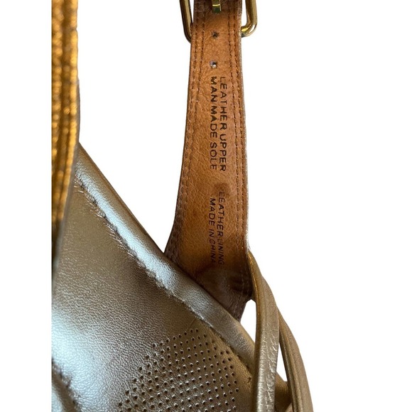 Corso Como Leather Strapped Wedge Sandal - Size 7 - Picture 7 of 7